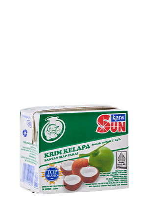 Sun Kara Krim Kelapa Santan Siap Pakai 200ml